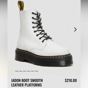 Dr Martens Jadon boot smooth leather platforms